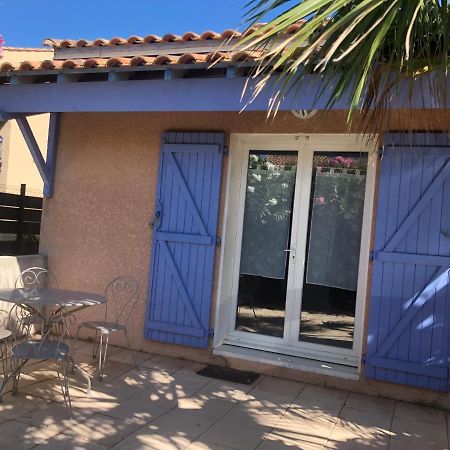 De La Clape A La Mer Mon Petit Pavillon Labellise - F2- Piscine Commune - Wifi Gratuit- Parking Prive - Arrivee Autonome - 800 M Plage - Grande Terrasse Abritee Vent - Saint-Pierre-la-Mer  Eksteriør billede