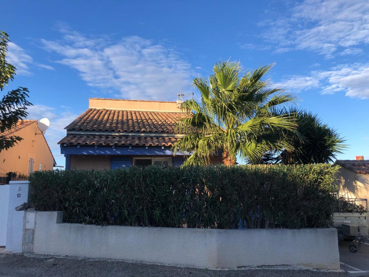 De La Clape A La Mer Mon Petit Pavillon Labellise - F2- Piscine Commune - Wifi Gratuit- Parking Prive - Arrivee Autonome - 800 M Plage - Grande Terrasse Abritee Vent - Saint-Pierre-la-Mer  Eksteriør billede